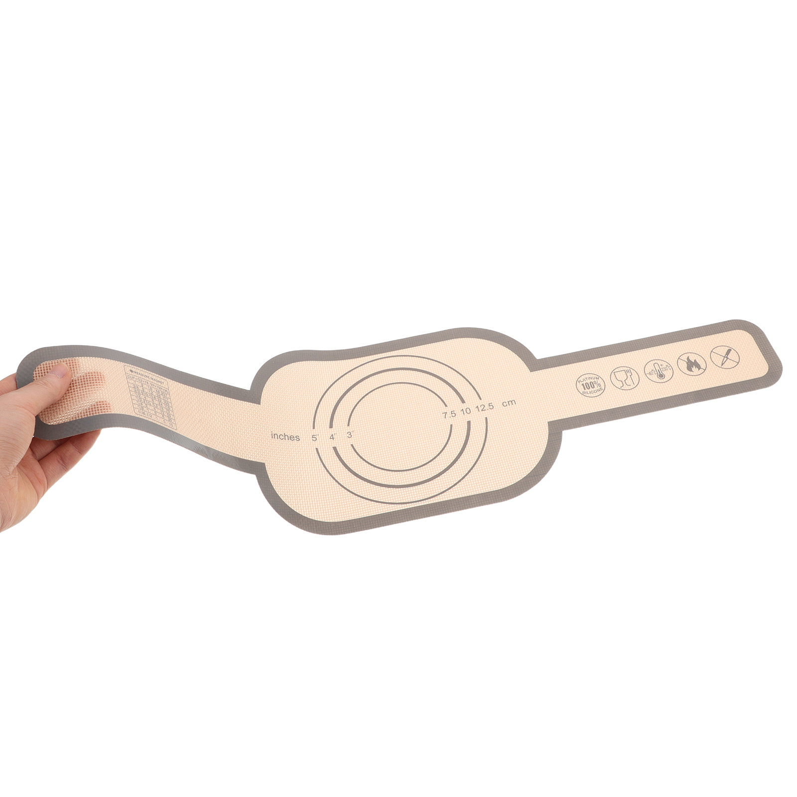 Heat Mat Silicone - 2枚入り再利用可能な生地移動マット、断熱ベーキングマット、サワー種パン焼き、オーブン焼き、ペストリーツール、多用途