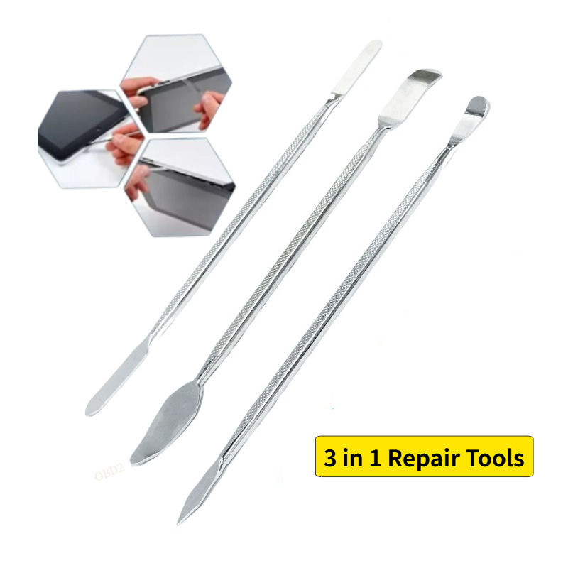 Electronics Repair Training - 3 で 1 修復ツールセットオープニングこじ開けハンドツールキットブレード iPhone スマートフォンタブレット
