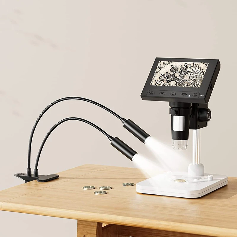 グースネックランプ顕微鏡LEDライトユニバーサルクランプ光源 - Electronics Repair Microscope のレビューと価格
