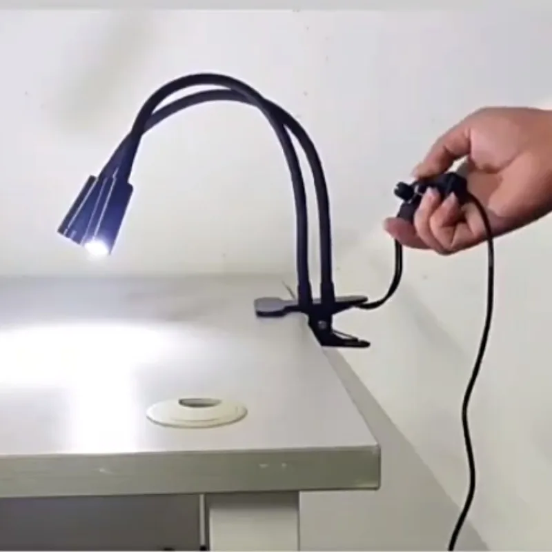 グースネックランプ顕微鏡LEDライトユニバーサルクランプ光源 - Electronics Repair Microscope のレビューと価格