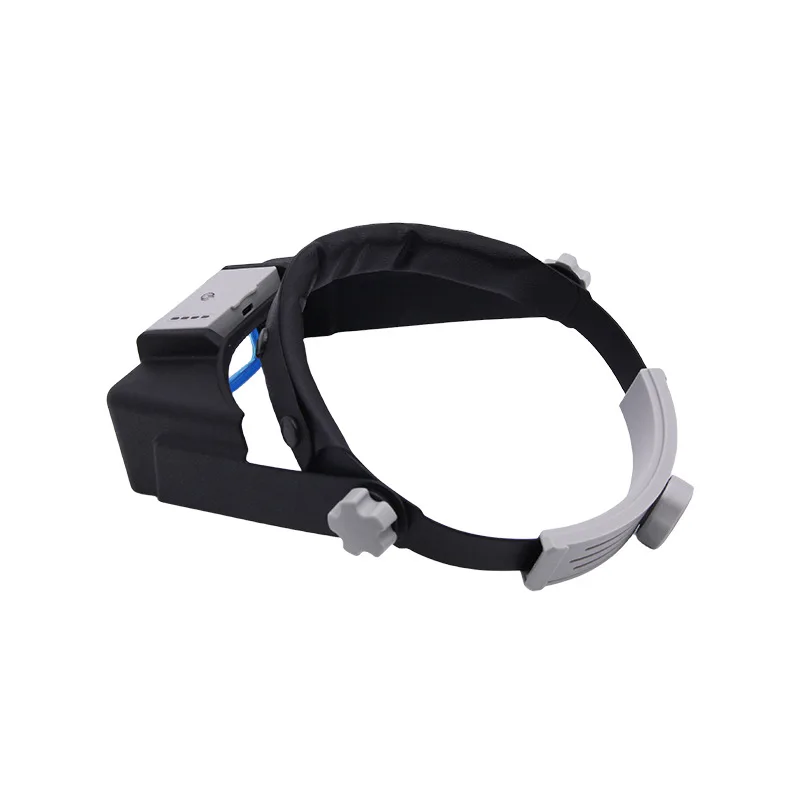 虫眼鏡ヘッドマウント USB 充電、バッテリーディスプレイ用 - Electronics Repair Glasses のレビューと価格