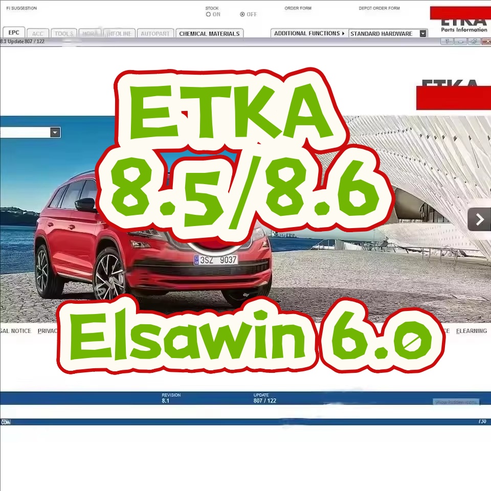 ETKA 8.5/8.6+ Elsawin 6.0 自動車修 - Electronics Repair Parts のレビューと価格