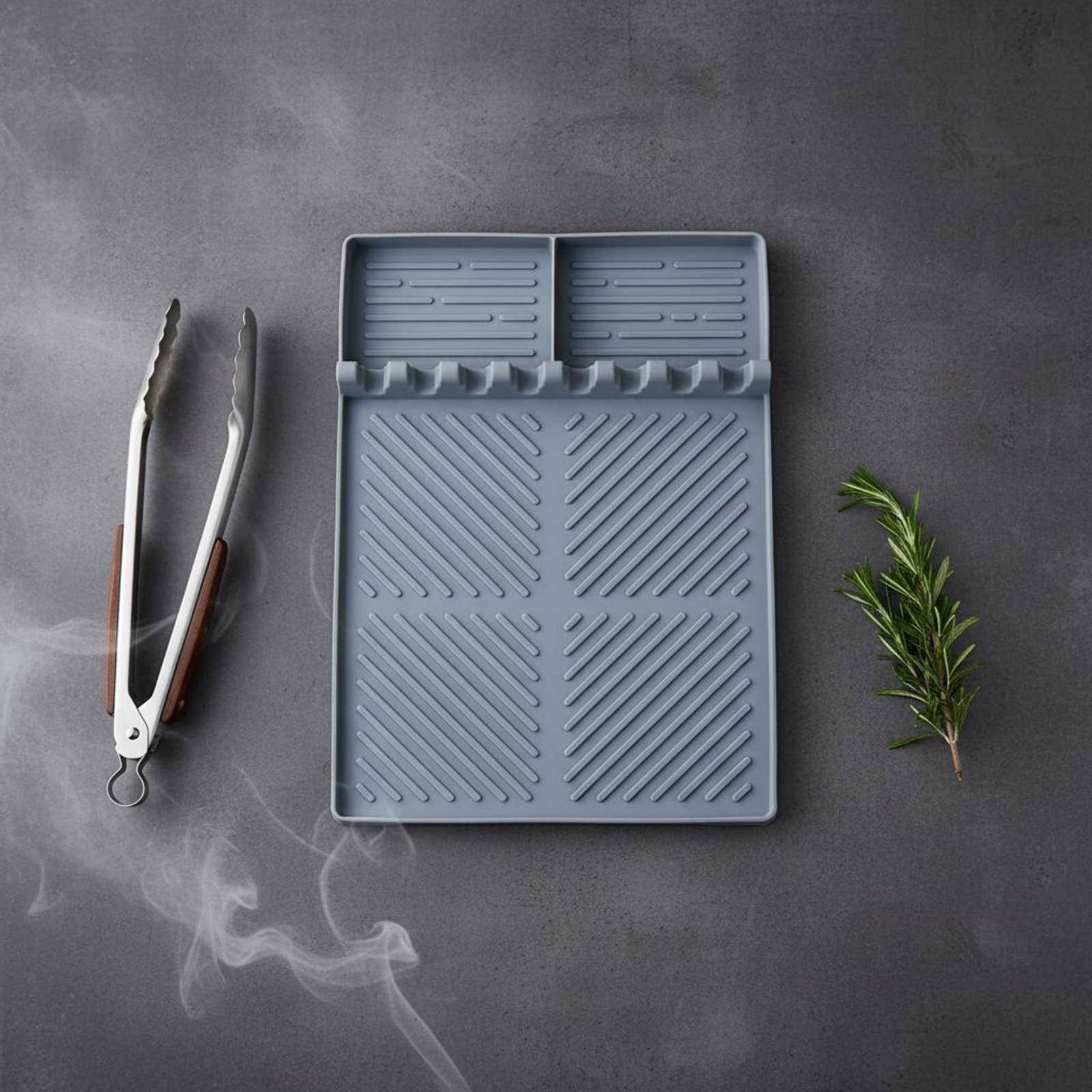 クッキングサイドシェルフマット耐熱シリコン調理器具マットシリ - Heat Mat Silicone のレビューと価格