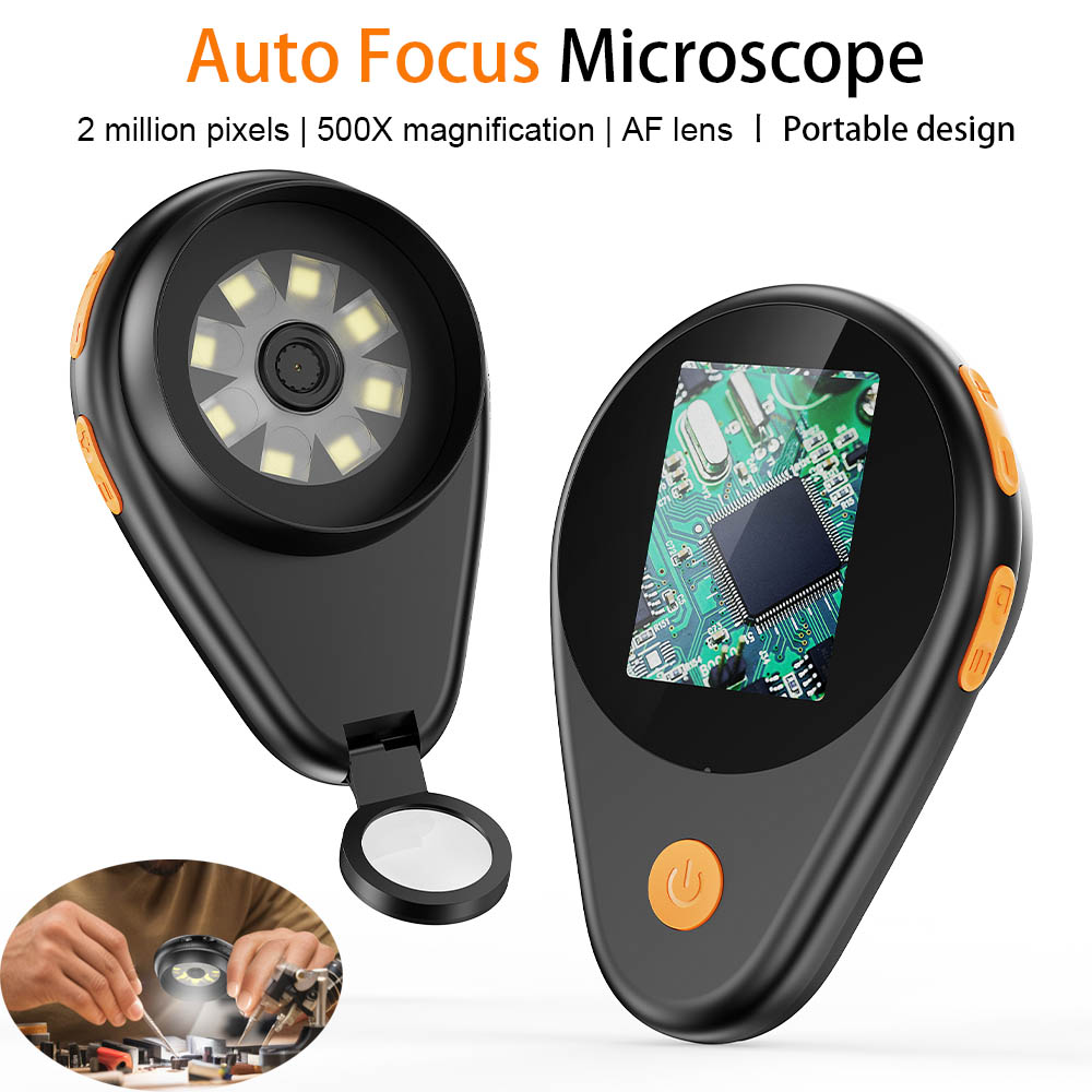 デジタル顕微鏡拡大鏡オートフォーカス 2MP 500X 倍率 - Electronics Repair Videos のレビューと価格