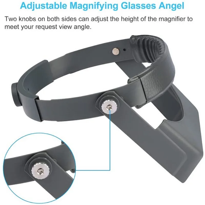 Tungfull ヘッドバンド拡大鏡ヘッドマウントハンズフリ - Electronics Repair Glasses のレビューと価格