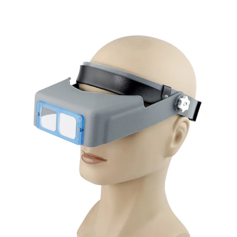 Tungfull ヘッドバンド拡大鏡ヘッドマウントハンズフリ - Electronics Repair Glasses のレビューと価格