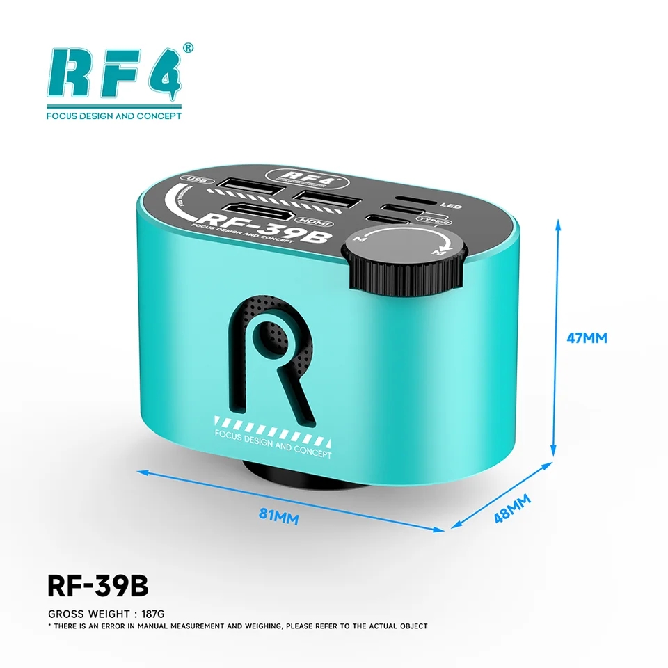 RF4 RF-39B 無損失ズーム広角CMOS 4K顕微鏡カ - Electronics Repair Microscope のレビューと価格