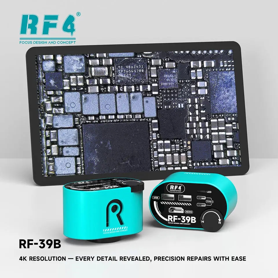 RF4 RF-39B 無損失ズーム広角CMOS 4K顕微鏡カ - Electronics Repair Microscope のレビューと価格