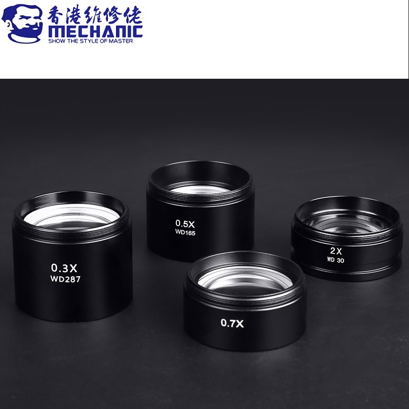 メカニック-双眼ステレオ三眼顕微鏡,0.3x 0.5x 0. - Electronics Repair Microscope のレビューと価格