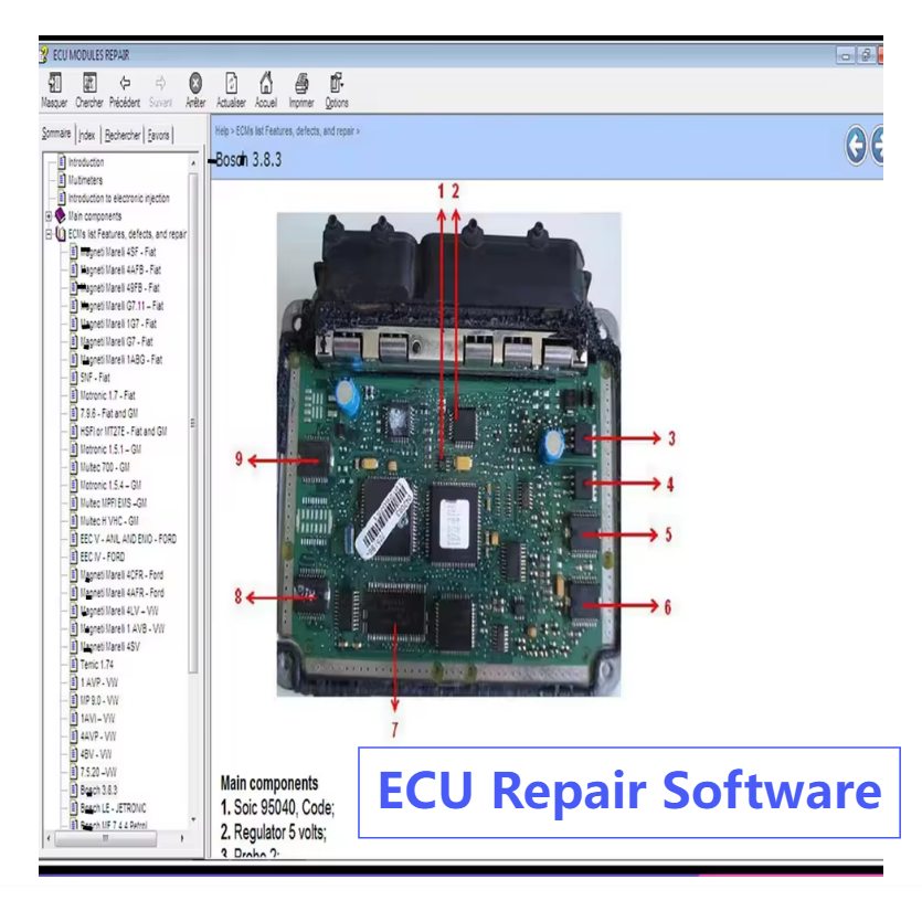 2023 ECU修理ソフトウェア ECUモジュール修理ピン配 - Electronics Repair Book のレビューと価格