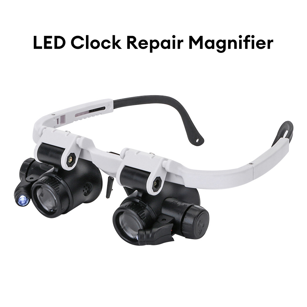 9892H 虫眼鏡 8X/15X/23X 宝石商時計屋 LE - Electronics Repair Glasses のレビューと価格