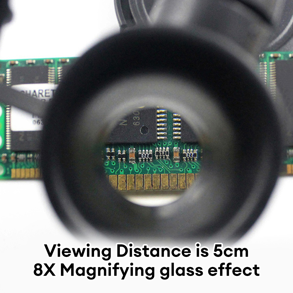 9892H 虫眼鏡 8X/15X/23X 宝石商時計屋 LE - Electronics Repair Glasses のレビューと価格