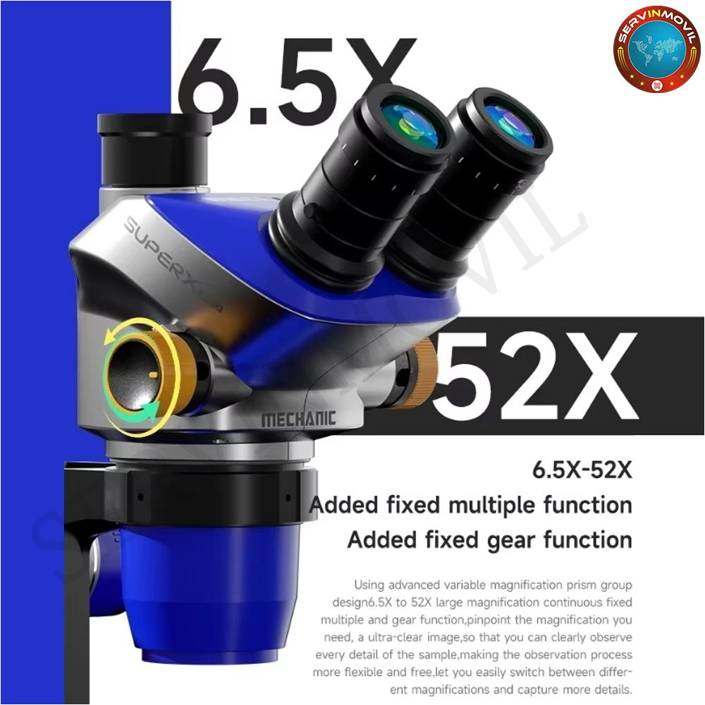 MECHANIC SUPER X PRO-B11 三眼実体顕 - Electronics Repair Microscope のレビューと価格