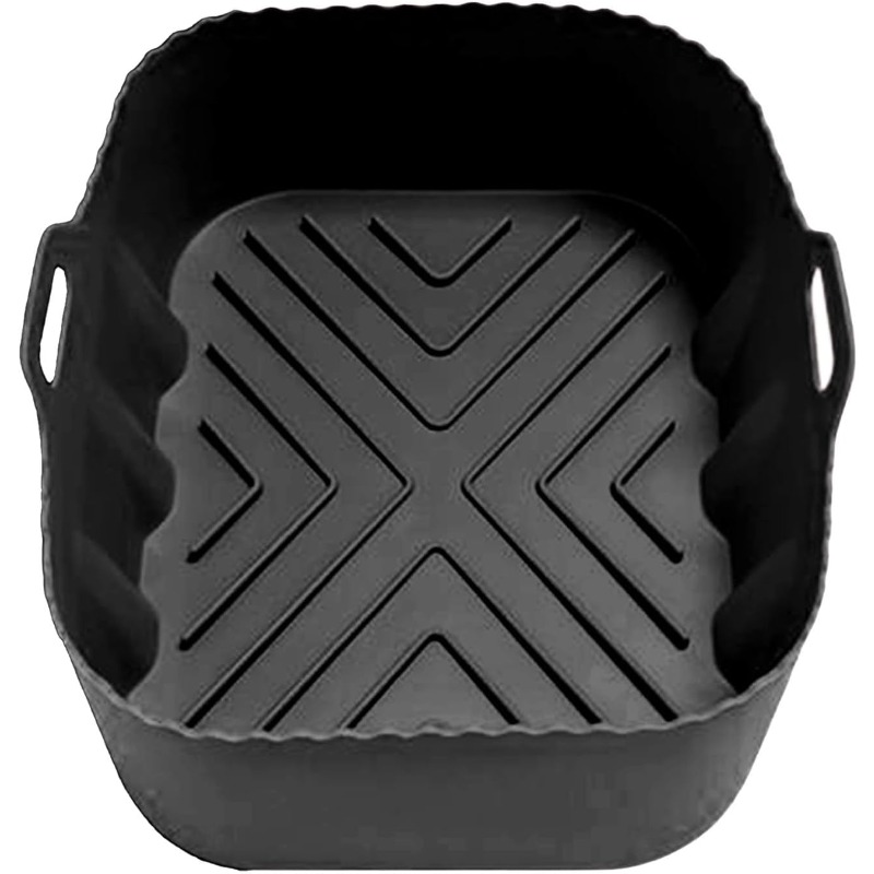 再利用可能なシリコンエアフライヤーライナー耐熱ノンスティック - Heat Mat Silicone のレビューと価格